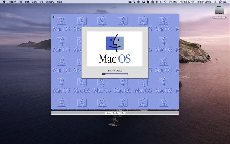 use an emulator to use a mac os
