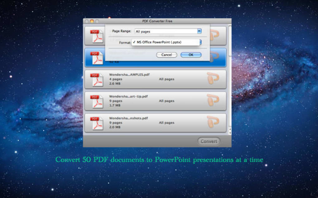 free pages to pdf converter for mac